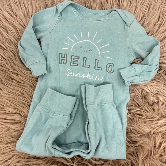 Hello Sunshine footless Sleeper - Picture 2 of 2